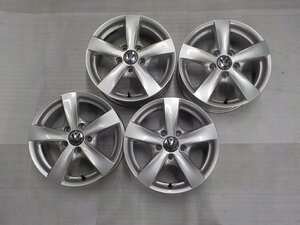 【 VW - Volkswagen - 】　フォルクスワーゲン 純正 15インチ　アルミホイール 4本　5H　PCD 112 6.0J　+47