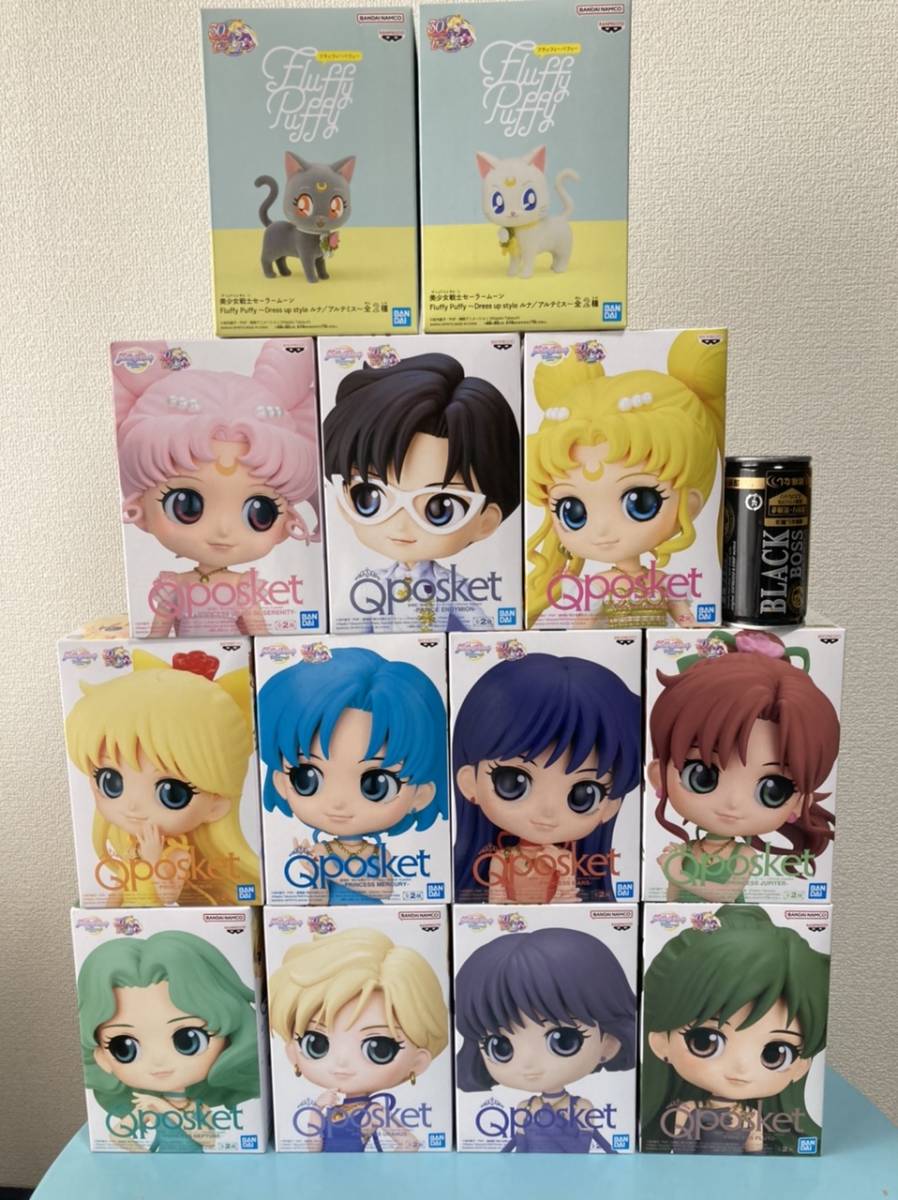 美少女戦士セーラームーン Q posket 20種 ちび マーキュリー マーズ ...