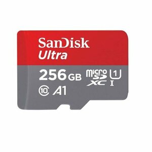 新品 SanDisk microSDXCカード 256GB クラス10 120MB/s SDSQUA4-256G-GN6MN