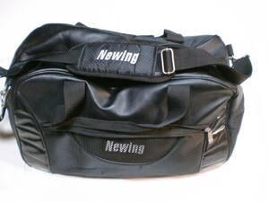 Newing sport bag Boston bag 2way black size width 46cm length 30cm inset 23cm 0m-25