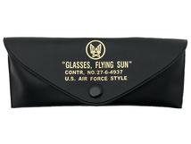 U.S. AIR FORCE PILOT TEARDROP SUNGLASS SMOKE/パイロットティアドロップサングラス縄手ケーブルテンプルワイヤーアビエーターサングラス_画像3