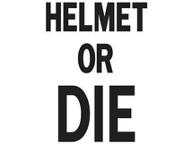 HELMET OR DIE T-shirt BLACK XL/shoeiショウエイs12d3agvsimpsonシンプソンスーパーバンディットm30m32m50m52m61m62m80マックホールアポロ_画像3