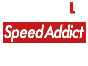 SPEED ADDICT BOX LOGO T-shirt WHITE L/スモールジェットヘルメットocean beetleオーシャンビートルptrlacmtxshorty4500tx2straraiアライ