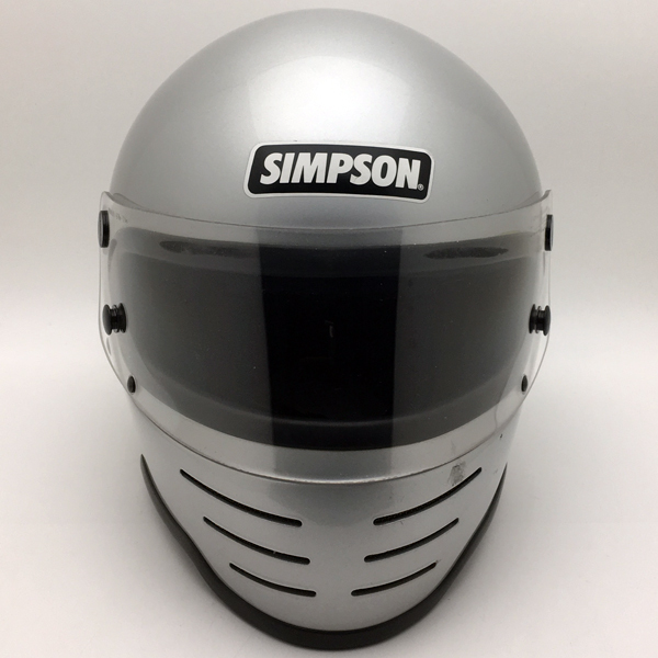 シンプソン　ビンテージ　バンディット5 ゴールドライン　7 1/8 57センチ ヘルメット/シールド 世界の