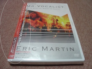  records out of production unopened Live DVD+CD* Eric * Martin ERIC MARTIN Mr. *bo- Callisto MR.VOCALIST the first times limitation record *MR. BIG Mr. * big 