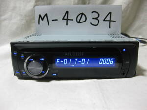 M-4034　PEUGEOT　プジョー　HP2207　DEH-2207ZC　フロント　USB AUX　1Dサイズ　CDデッキ　補償付
