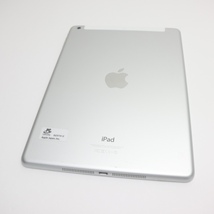 超美品 au iPad Air Cellular 64GB シルバー 即日発送 タブレットApple au MD796J/A 本体 あすつく 土日祝発送OK_画像2