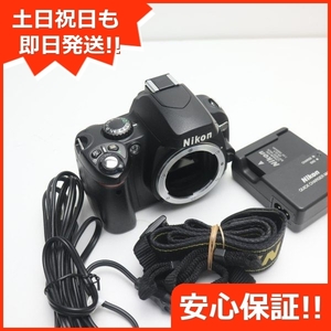 美品 Nikon D40x ブラック ボディ 即日発送 Nikon デジタル一眼 本体 あすつく 土日祝発送OK