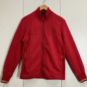 226 Onward 23 district SPORT Zip up sweat jacket high‐necked GOLF Golf embroidery size 1 red lady's 30121B