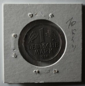 外国コイン『1DEUTSCHE MARK 1958 ドイツ 1マルク Germany』〔管理番号:US7〕/ 西ドイツ Westdeutschland West Germany Coins