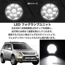 LED フォグランプユニット 汎用 日産 スズキ ジムニー JB23 JB43W アルト スイフト フィット ハスラー 社外品 インボイス対応_画像2