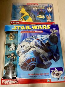 STAR WARS PLAYSKOOL Duel with Darth Maul新品　Millennium Falcon Adventure開封品　ミレニアムファルコン スターウォーズ