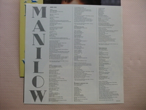 ＊【LP】Barry Manilow＆マフィ・ヘンドリックス＆西城秀樹／MANILOW（RPL8316）（日本盤）ピンナップ付き_画像5