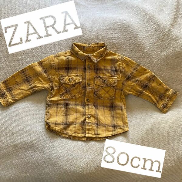 ZARAチェックシャツ