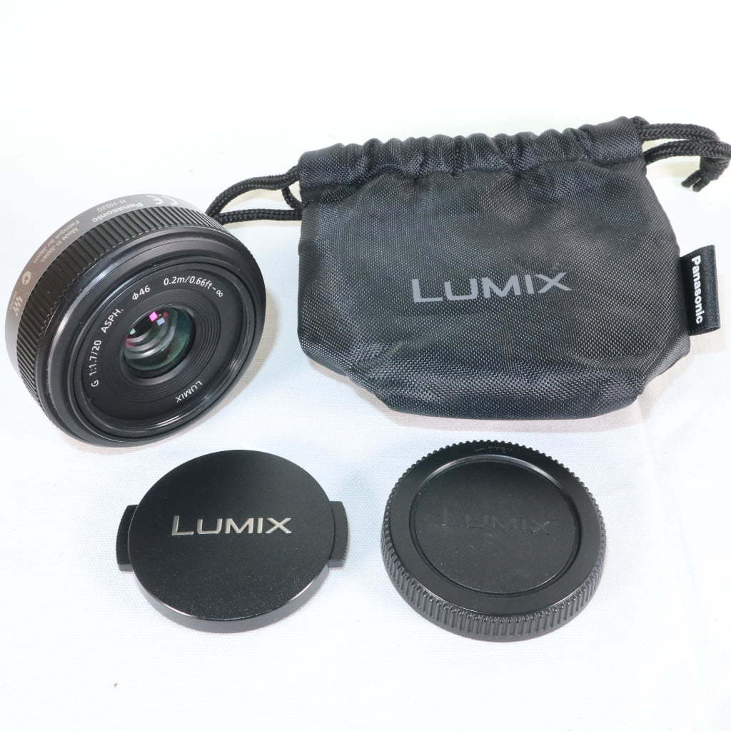 パナソニック LUMIX G 20mm/F1.7 ASPH. H-H020 オークション比較 パナソニック LUMIX G 20mm/F1.7 ASPH. H-H020 オークション比較