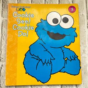 ビンテージ セサミストリート 2002年 cookie see cookie do 絵本 洋書 Vintage SESAME STREET レトロ イラスト