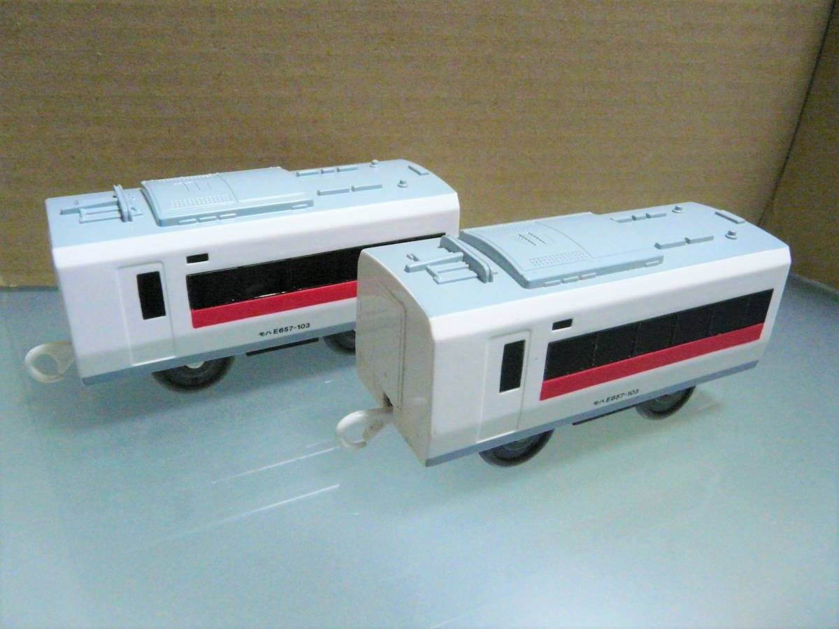 レア プラレール スーパーひたち コレクション コレクター 鉄道 電車 ...