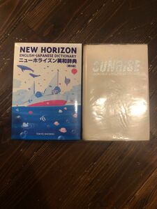 2冊:①ニューホライズン英和辞典 第８版　② 高校英語:わかりやすい英和辞典