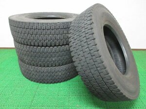 SR813【送料無料 SALE品】225/80R17.5 123/122 超溝高 スタッドレス DECTES SP001 21年製 4本 激安 中型 4トン トラック キャンター エルフ