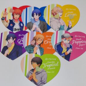 「うたの☆プリンスさまっ♪」 シャイニングストアハート型カードセット。