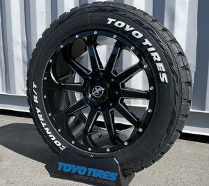 新品 20x10J タンドラ セコイア XF OFFROAD XF219 20インチタイヤホイールセット TOYO OPEN COUNTRY RT 275/55R20 ホワイトレター