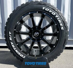 新品 20x10J タンドラ セコイア XF OFFROAD XF219 20インチタイヤホイールセット TOYO OPEN COUNTRY RT 275/55R20 ホワイトレター