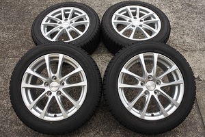 送料無料 ユーロデザイン 5H-112 6.5J+45 16インチ TOYO ガリット G5 205/55R16 中古タイヤホイール 4本 ゴルフ トゥーラン ヴァリアント等