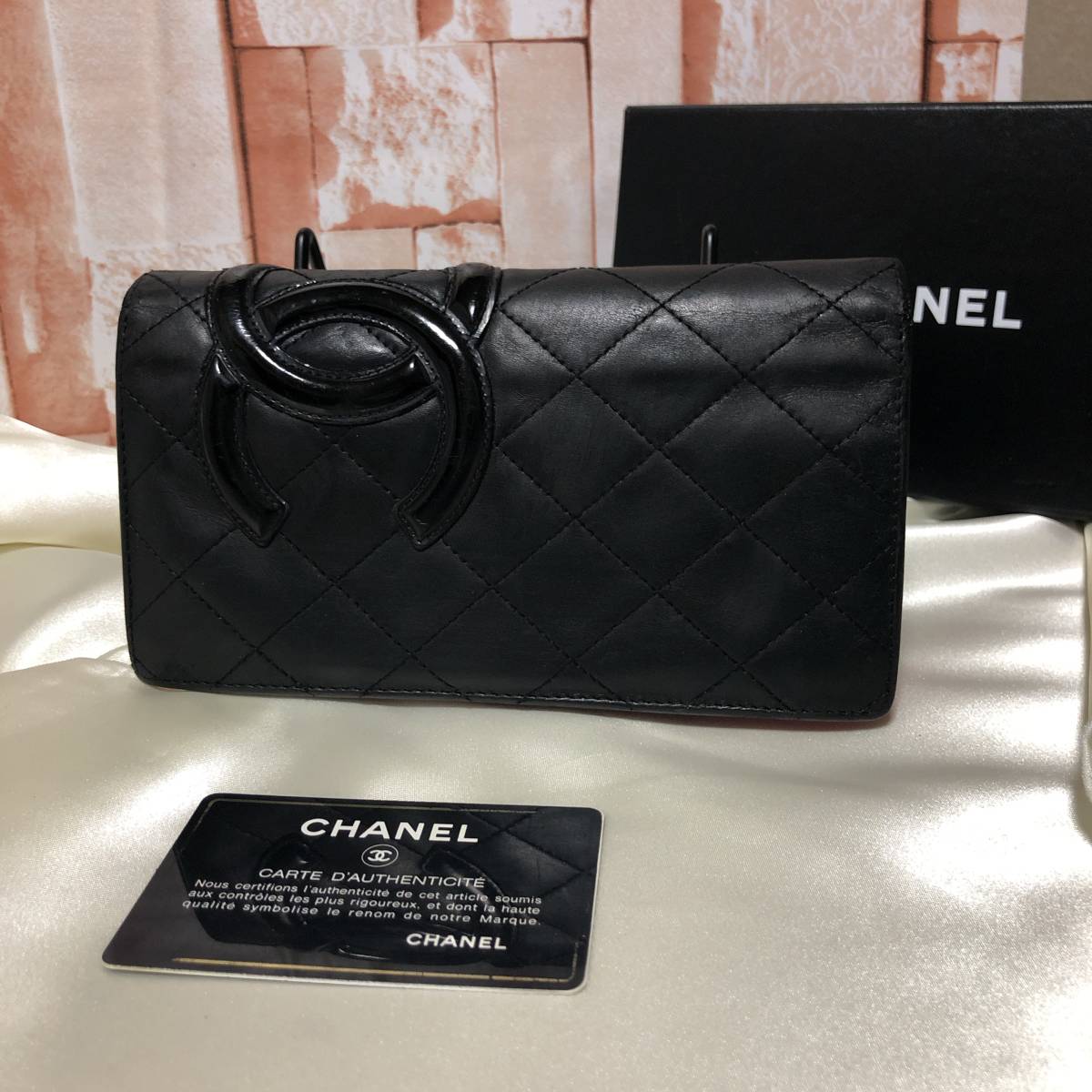 わせくださ CHANEL - お取置き♡カンボンライン 黒×ピンクの通販 by