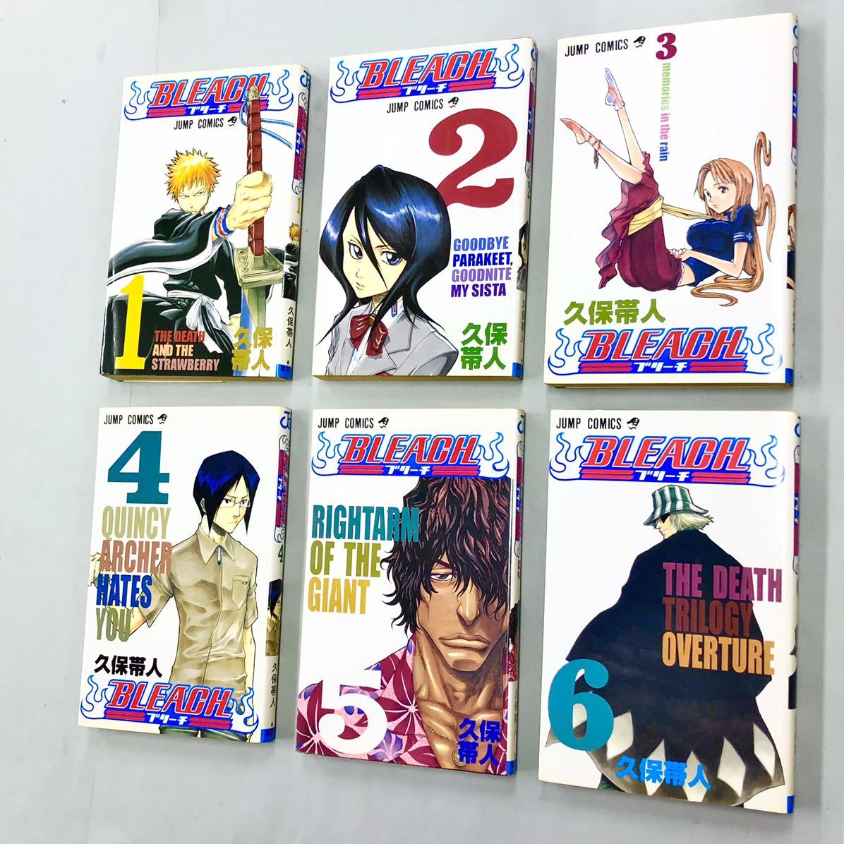 初版多数◎BLEACH•銀魂•GetBackers（抜け巻あり）】3作品セット-