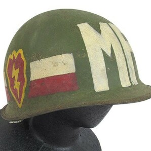 アメリカ軍 ベトナム戦争？ MPM-1外帽 歩兵第二師団の画像3
