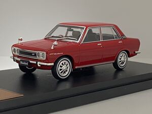 日産 ダットサン ブルーバード 1600 SSS ミニカー 1/43 NISSAN DUTSUN P510