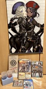 USED・美品★戦場のヴァルキュリア4★DX限定パック★本庄雷太タペストリー、イラストブック他