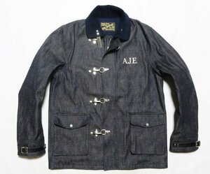 超美品 BUENAVISTA DENIM FIREMAN JKT ブエナビスタ デニムファイヤーマン ジャケット/XL/インディゴ/日本製