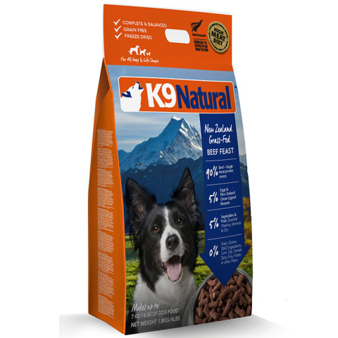 k9natural K9ナチュラル ホキ＆ビーフ・フィースト 1.8kg 犬用品