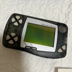 ワンダースワン wonderswan 本体 スケルトンブラック ジャンク品の画像4