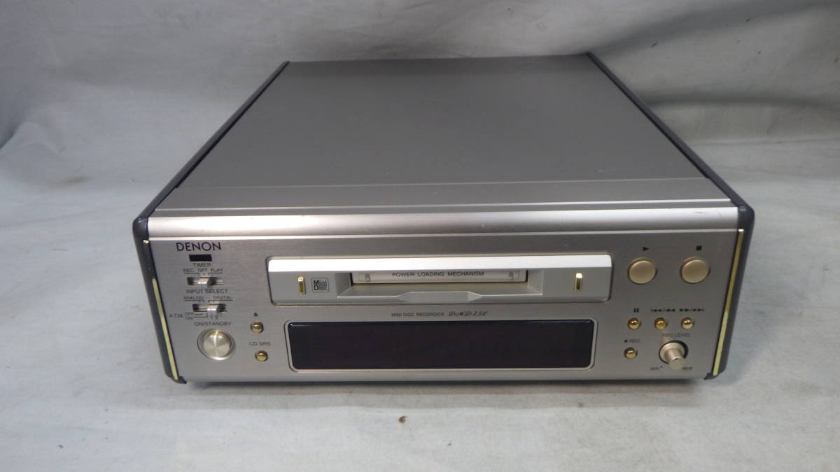 お得クーポン発行中 Denon PRESTA MDレコーダー シルバー DMD-201SA
