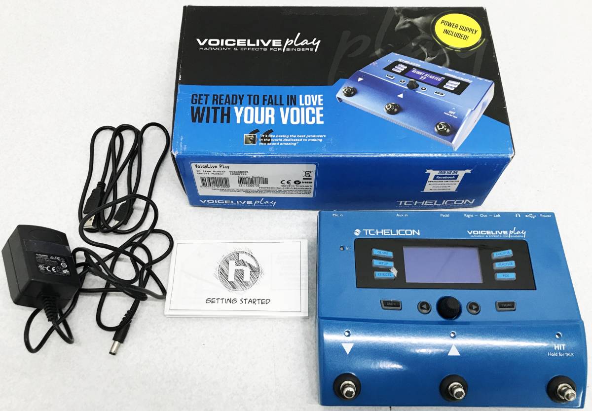 美品動作良好TC Helicon VOICELIVE play GTX-