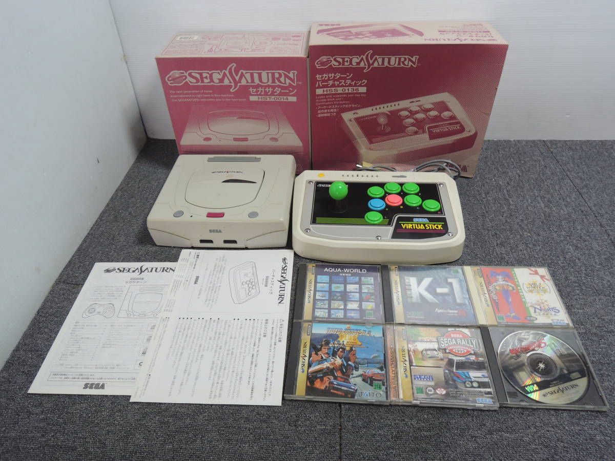 新品即決テレビゲーム希少な未使用保管品】セガサターン HST-3220 家庭用ゲーム機 レトロ