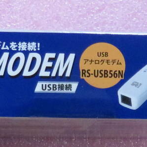 【新品未開封：ラトック社製】56K MIDEM(USB接続) ＦAX送受信/データー送受信用の画像3