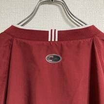 00s Adidas アディダス テーラーメイド ウインドブレーカー ジャケット レッド - Size L_画像6