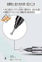 水性中性ペン　サインペン　学生習字ペン_画像4
