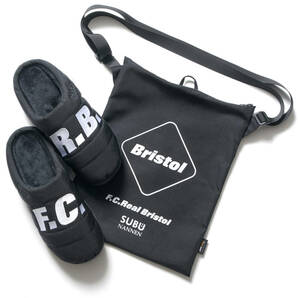 22AW新品L黒★F.C.Real BristolサンダルSUBUスブFCRBキャンプSANDAL難燃F.C.R.Bコーデュラ350DブリストルSOPHスリッポンBAGサコッシュ24AW