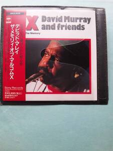 【送料112円】ソCD3724 David Murray And Friends MX = ザ・メモリ・オブ・マルコムX /新品同様；ソフトケース入り