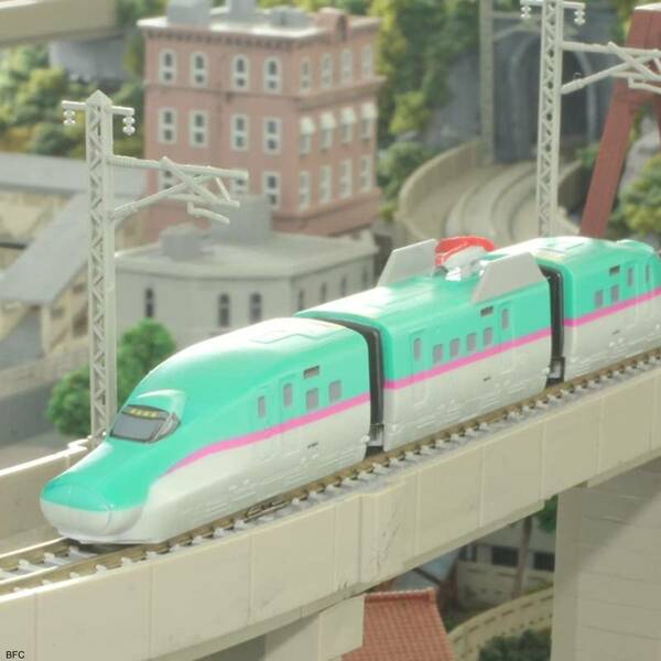 Zゲージ E5系新幹線 はやぶさ 鉄道模型 電車 鉄道模型 ストラクチャー ジオラマ 送料無料 極小