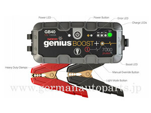  Jump starter *NOCO geniusBOOSTnokoji-nias boost GB40 1000A*6L gasoline 3L diesel 