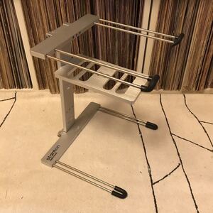 DJ機材② STANTON PCスタンド UBERSTAND Laptop Stand シルバー PCDJ