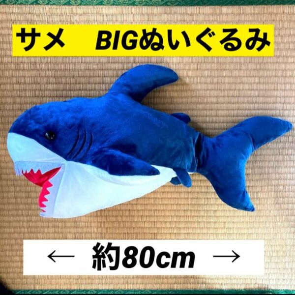 サメ　BIGぬいぐるみ　シャーク　SHARK