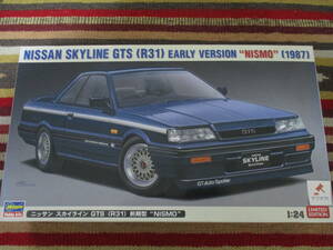 ハセガワ 1/24 NISSAN ニッサン スカイライン GTS (R31) 前期型 &#34;NISMO&#34; 1987 SKYLINE R31 EARLY VERSION ニスモ