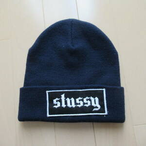 ★即決送込★OLD STUSSY CAP oldstussy オールドステューシー ニット帽 ビーニー beanie キャップ hat 帽子 ハット ワッペン old english