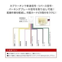 YA4 YA5 YA9 YAM エクシーガ 車速 バック パーキングブレーキ 信号取り出し ハーネス 15PIN 15ピン ah17_画像2